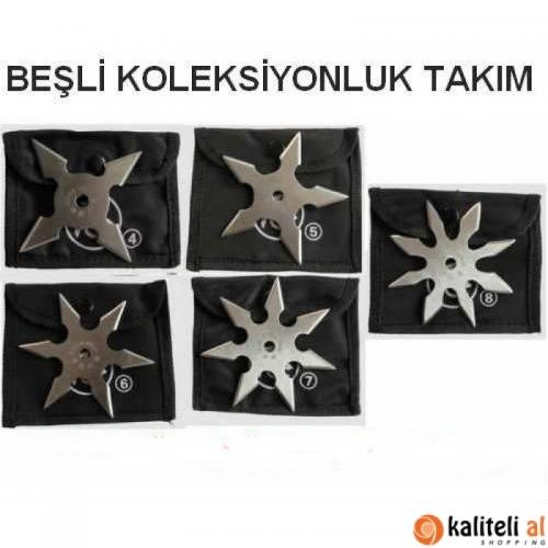 Beşli Ninja Yıldızı Takımı