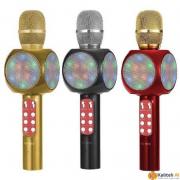 Led Işıklı Karaoke Mikrofon