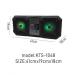 PG-1408 Ledli Bluetooth Speaker USB-TF-FM