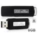 Ses Kayıt Özellikli USB Bellek 8 GB