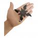Siyah Çelik Ninja Yıldızı Seti - 3 lü Shuriken Takımı