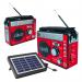  USB-SD-FM Solar Panelli Müzik Kutusu
